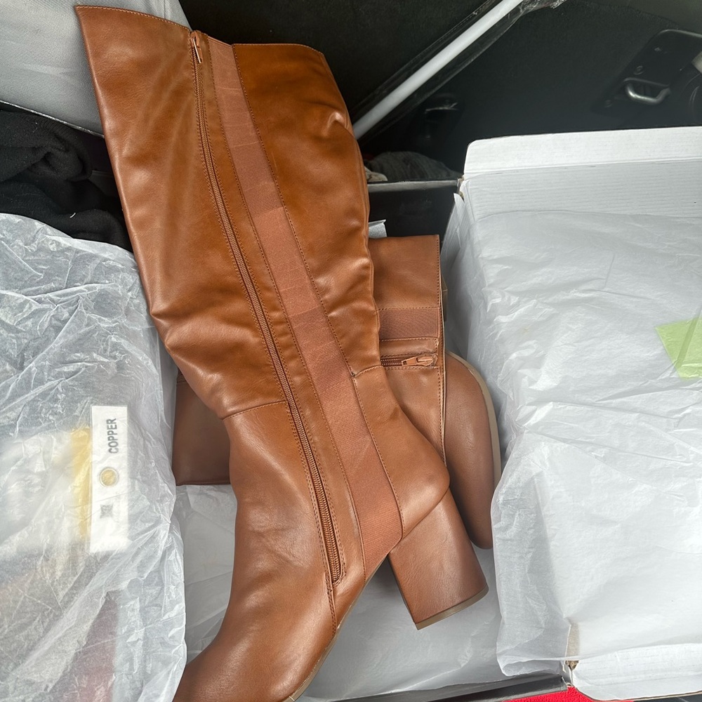Brand new never worn lane Bryant boots  size 13w